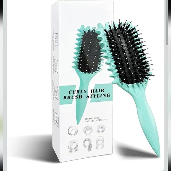GivAngel Other - Curly Hair Styling Brush